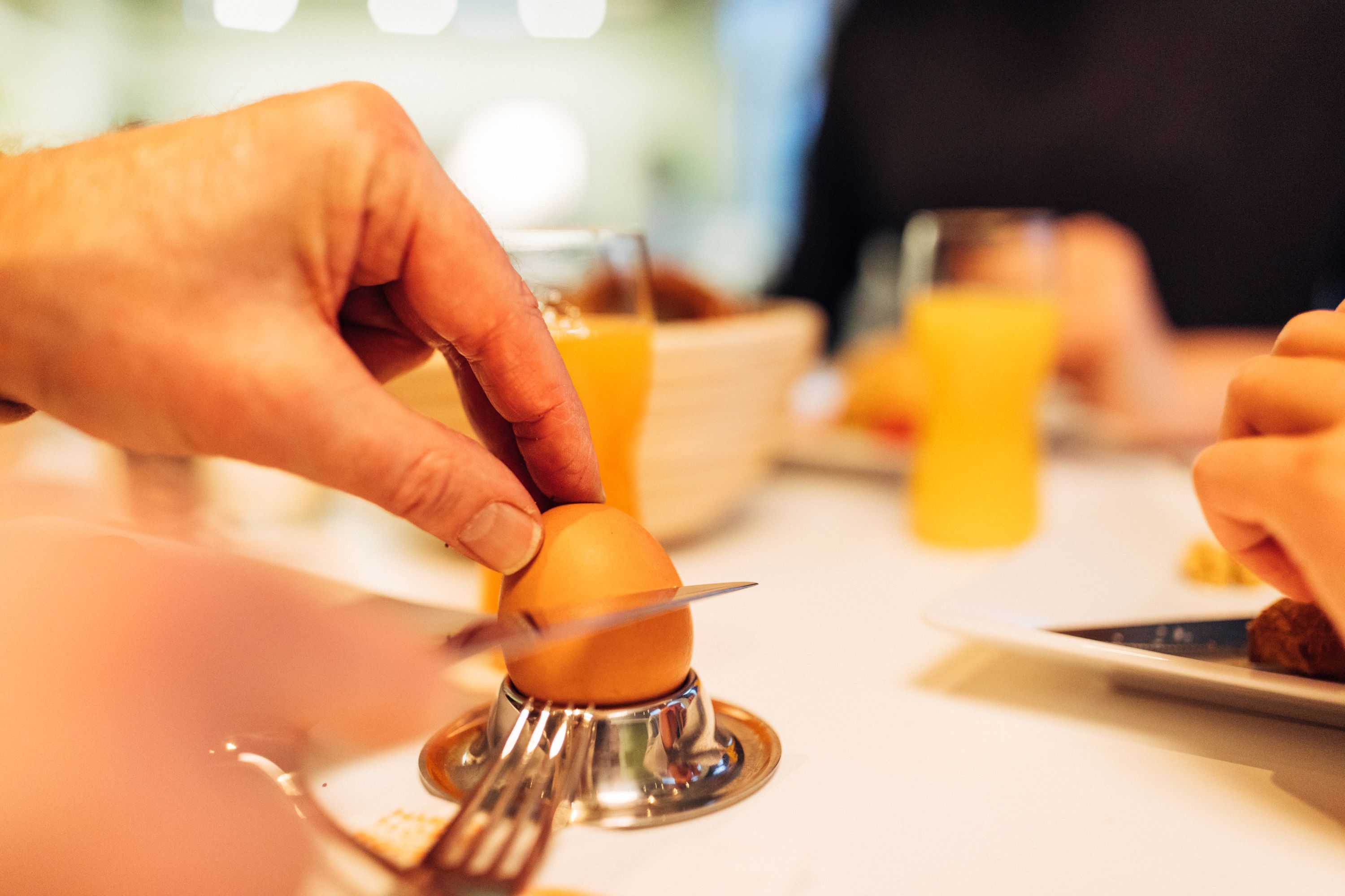 Colazione completa, servita tutte le mattine (16 EUR a persona) 