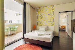 Appartement | Literie hypoallergénique, coffres-forts dans les chambres, bureau