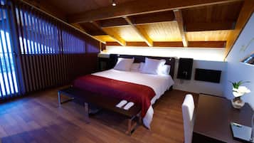 Camas Select Comfort, frigobar (abastecido com itens grátis)