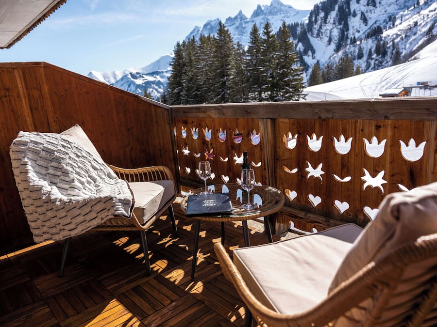 Room, 1 Double or 2 Twin Beds, Balcony, Mountain View | Balcony view