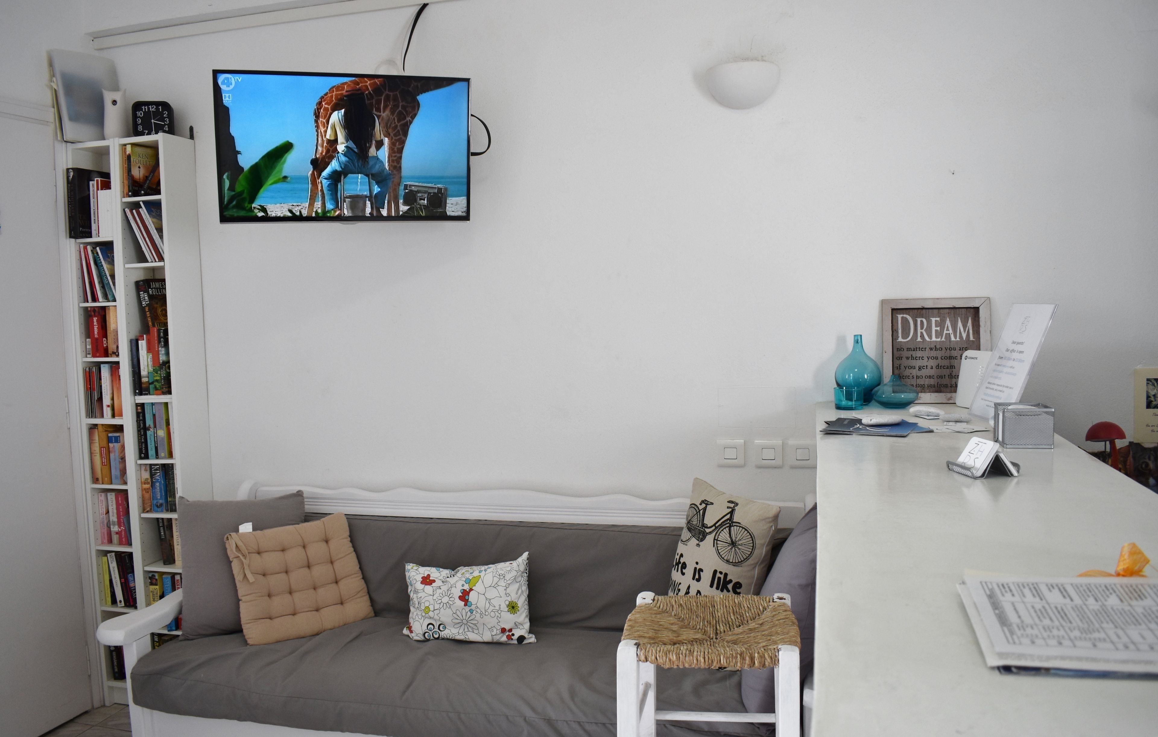 Sala de estar en el lobby