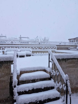 Terrasse sur le toit