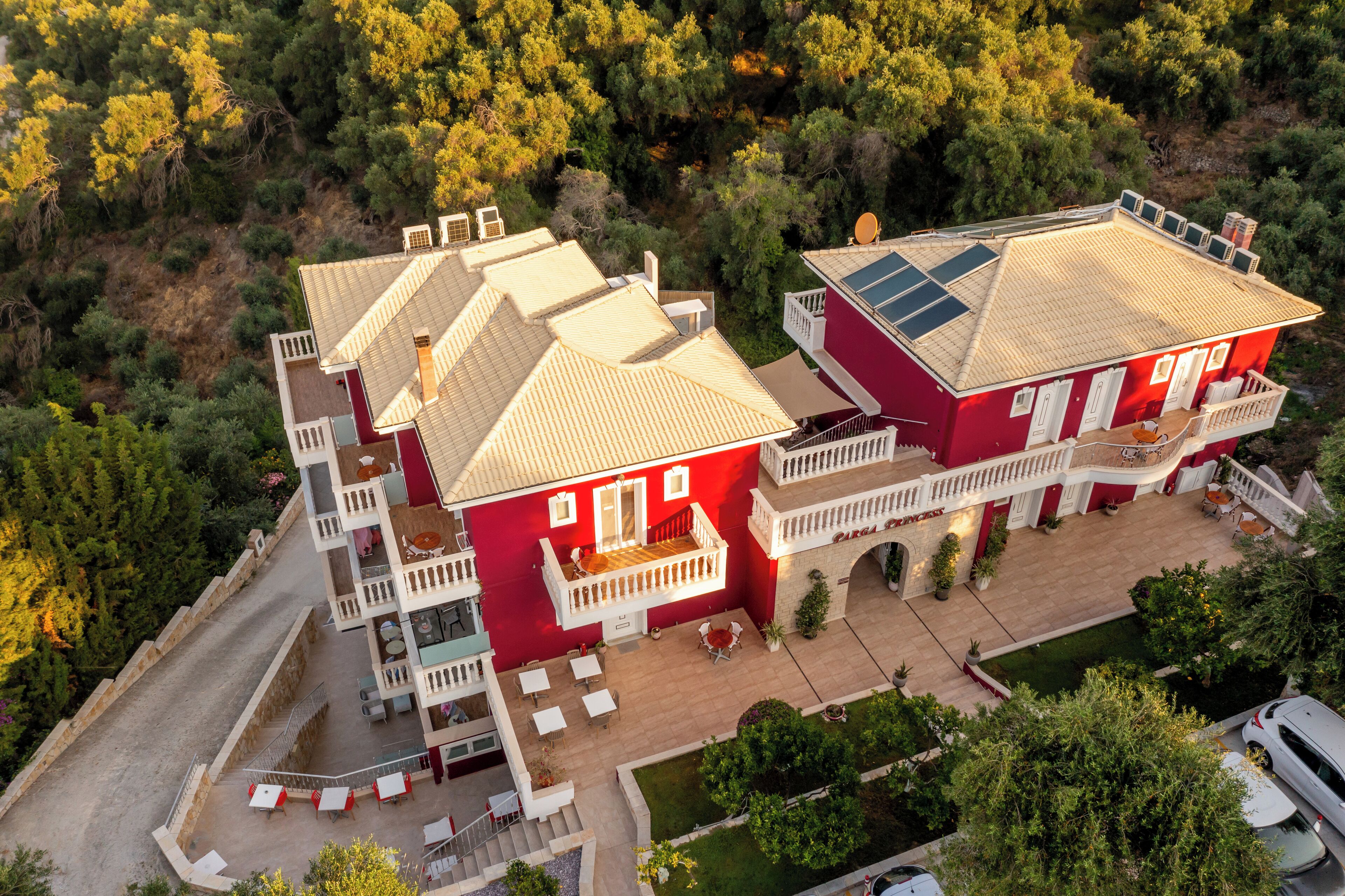 Façade de l’hébergement