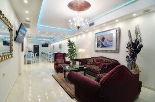 Sala de estar en el lobby