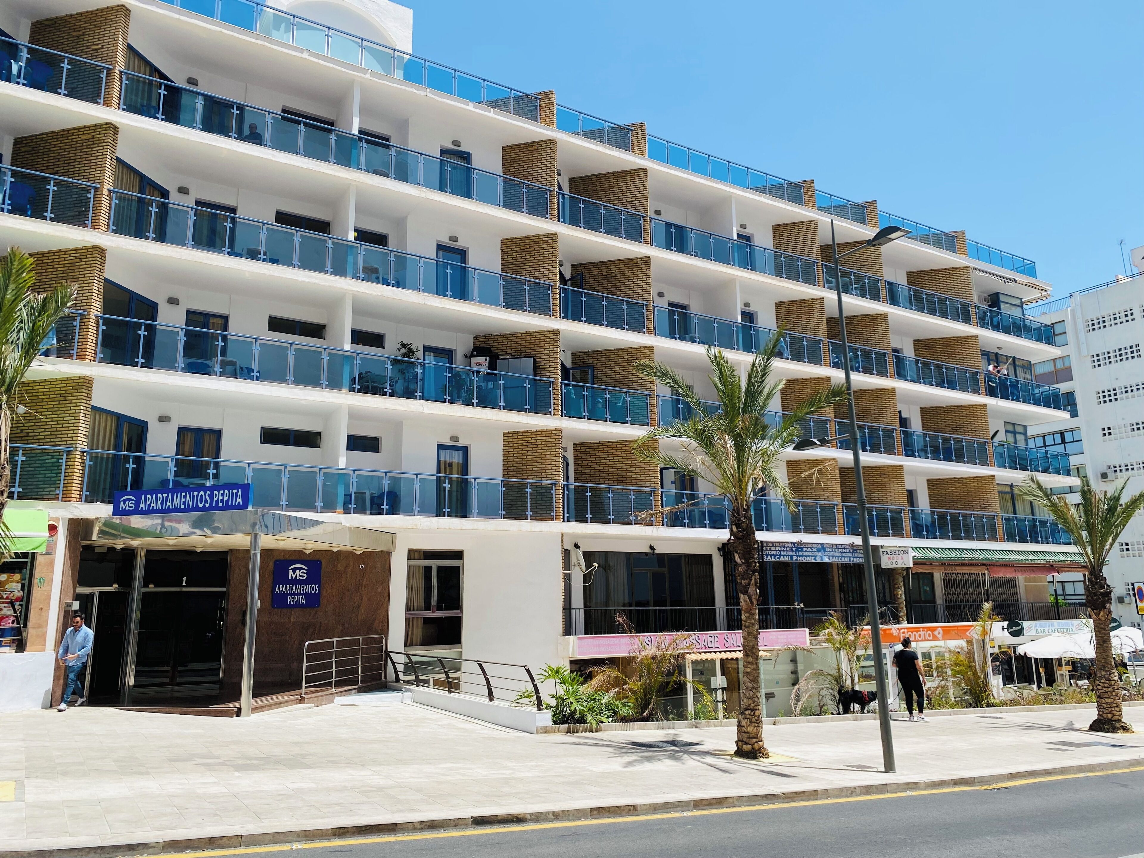 Façade de l’hébergement