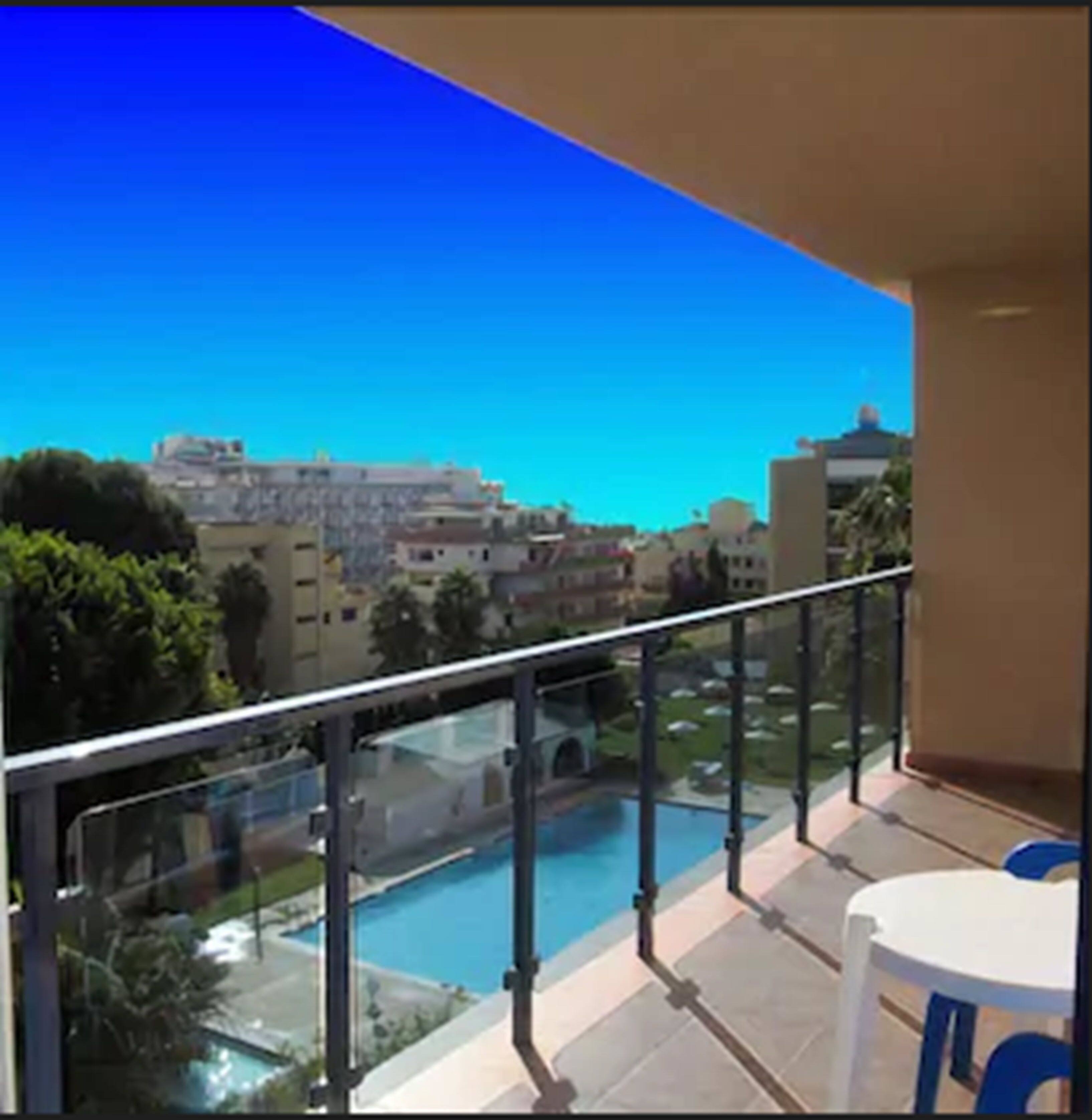 Uitzicht vanuit de kamer