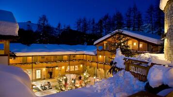 Majoituspaikan julkisivu