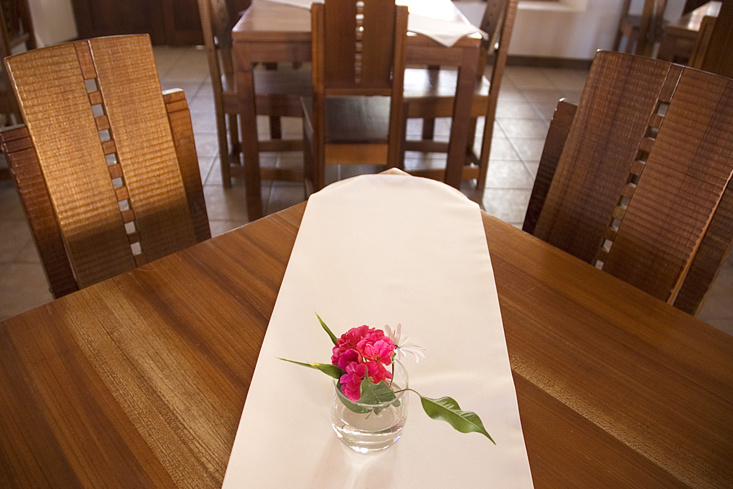 breakfast, lunch, dinner served; garden views