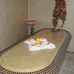 Sauna seca, banheira de hidromassagem, sauna a vapor, banho turco/hammam