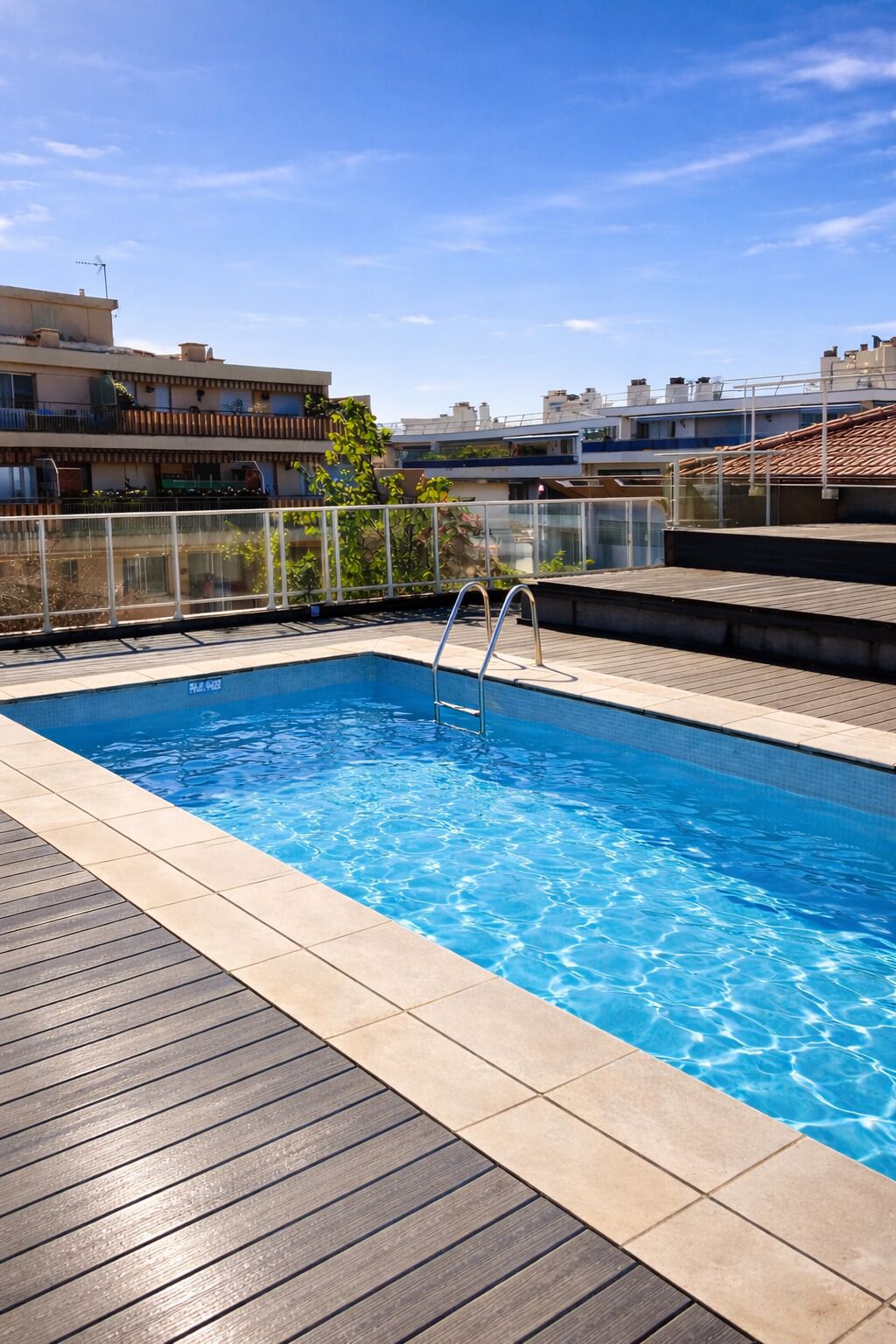 Seasonal outdoor pool