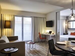 In-room safe, desk, soundproofing, free cots/infant beds