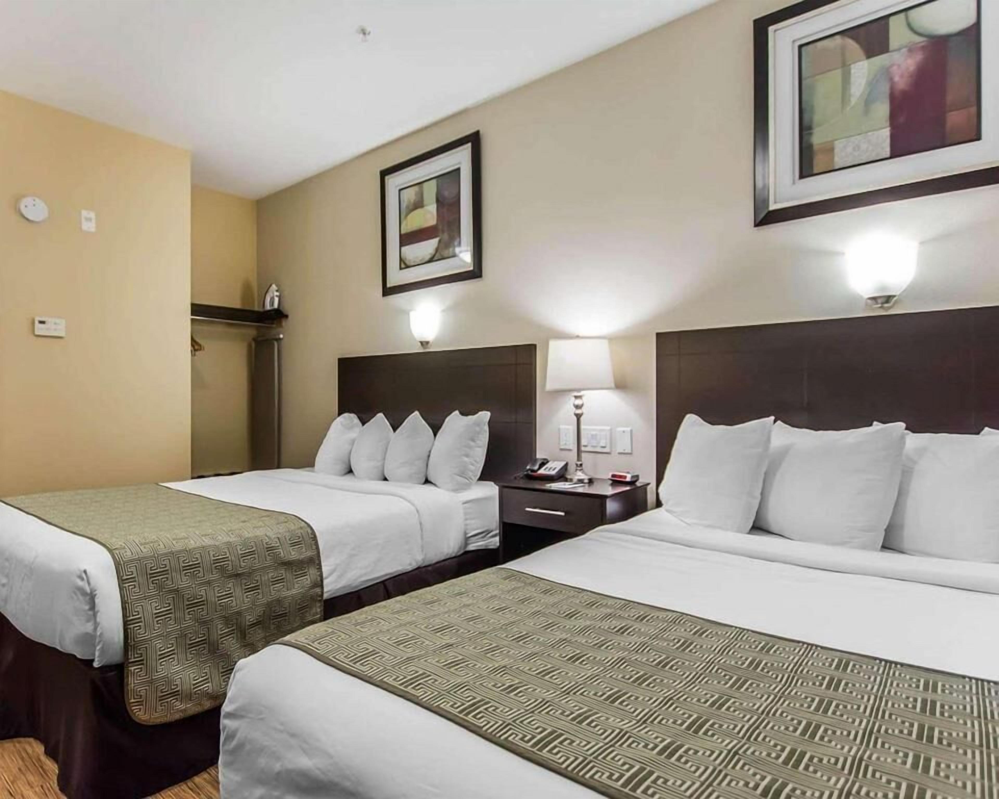 Desk, blackout drapes, free cribs/infant beds, free WiFi
