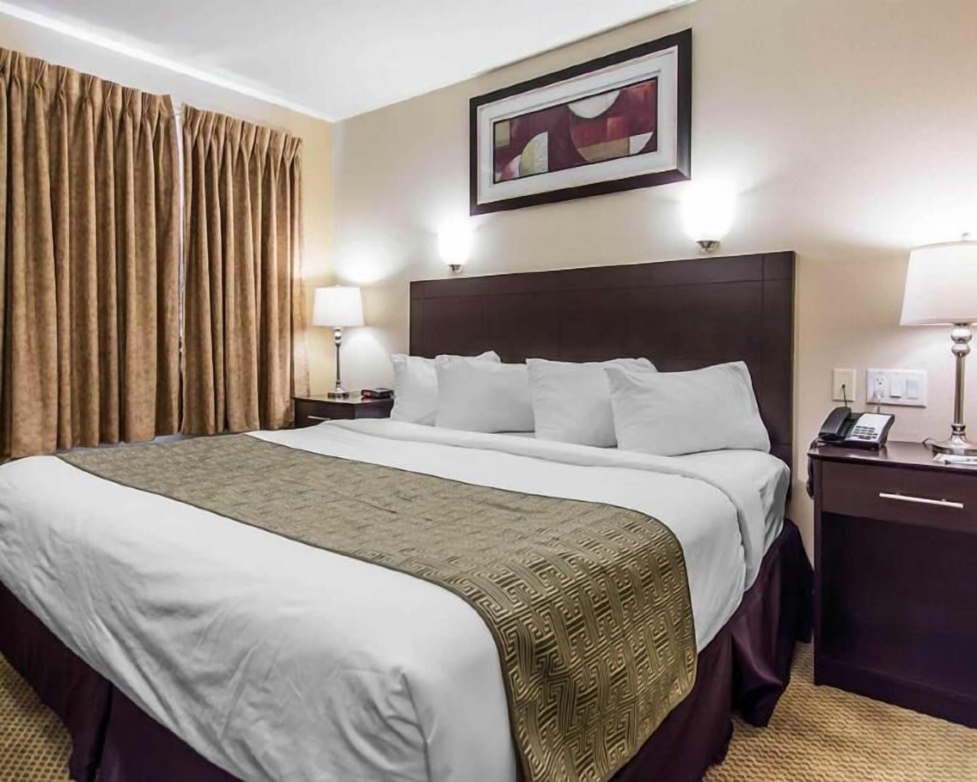 Desk, blackout drapes, free cribs/infant beds, free WiFi