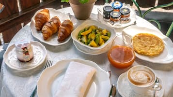Daily buffet breakfast (EUR 25 per person)