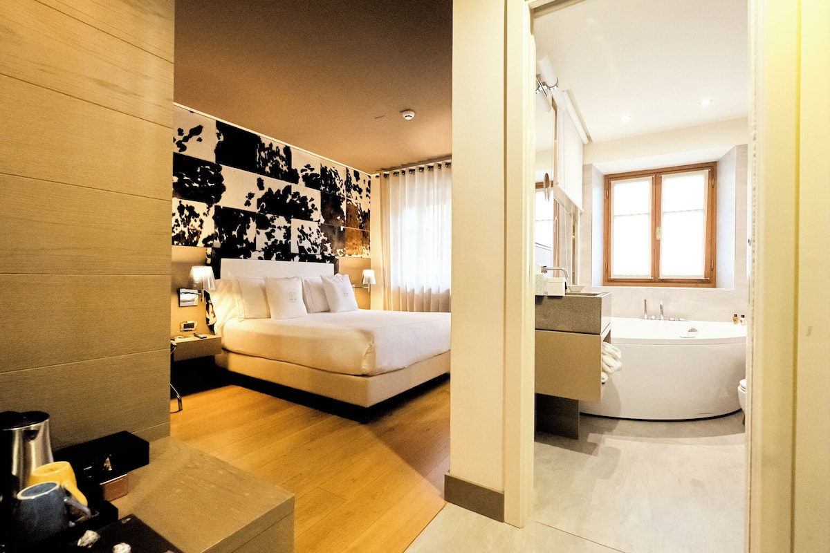 Habitación doble superior (Relax) | Caja de seguridad en la habitación, wifi gratis y ropa de cama