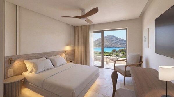 Deluxe Room with Sea View | Pemandangan dari kamar