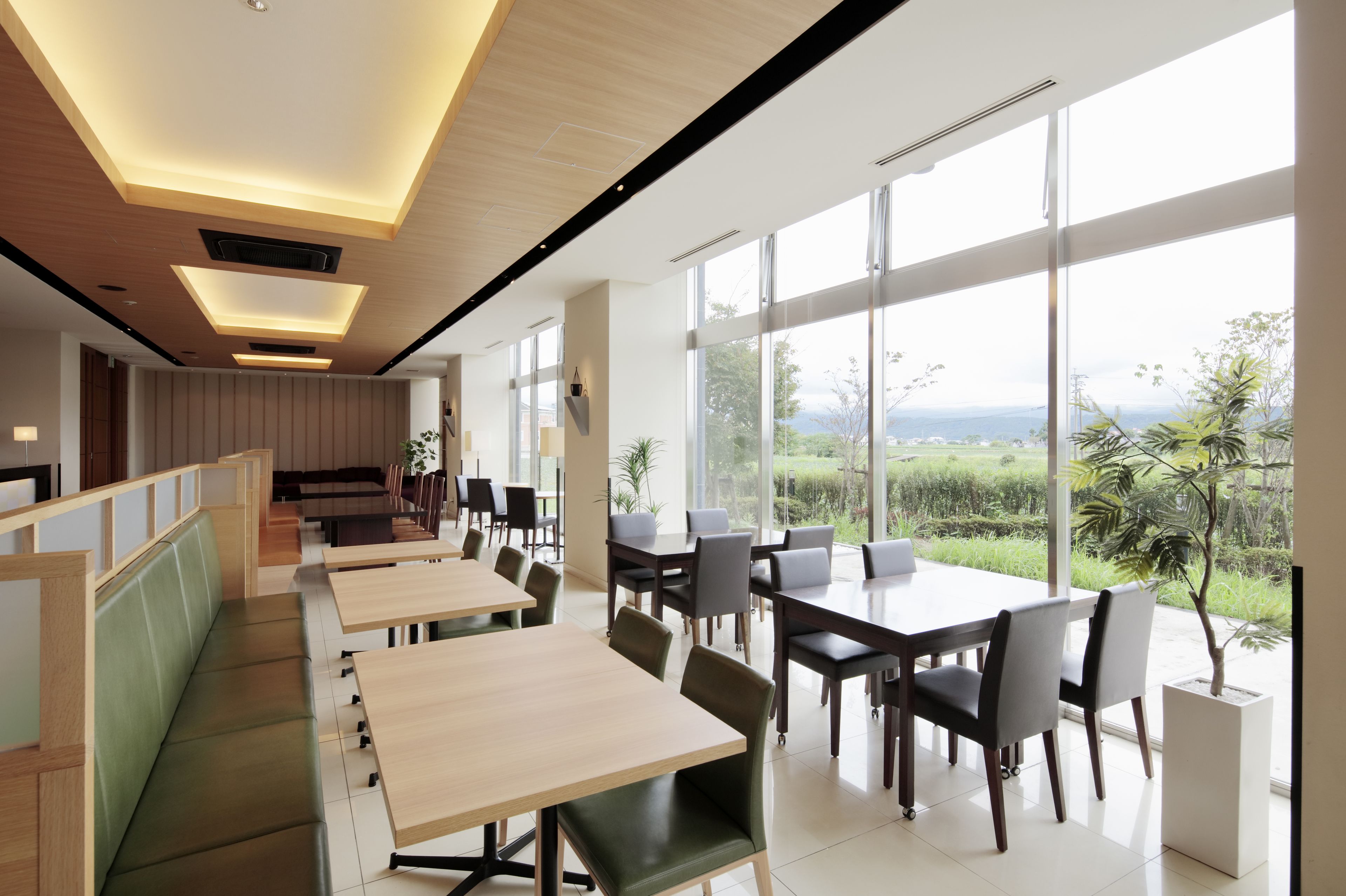 daily buffet breakfast for a fee