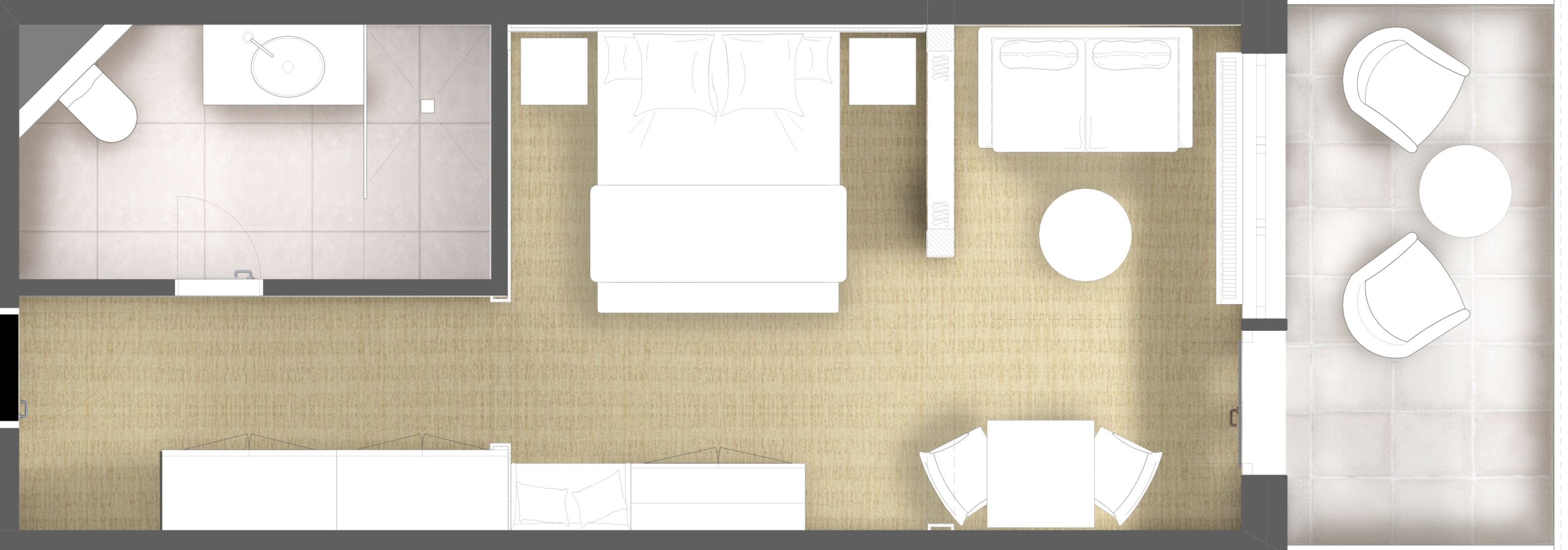 hypo-allergenic bedding, minibar, in-room safe, desk