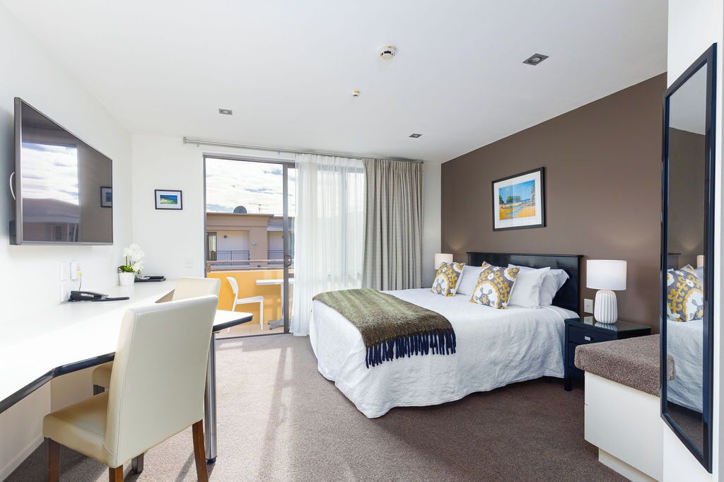 studio with spa | view from room