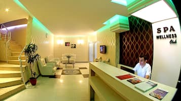 Recepción del spa