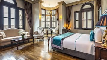 Royal Suite with Sea View | 1 bedroom, Egyptian cotton sheets, premium bedding, down comforters