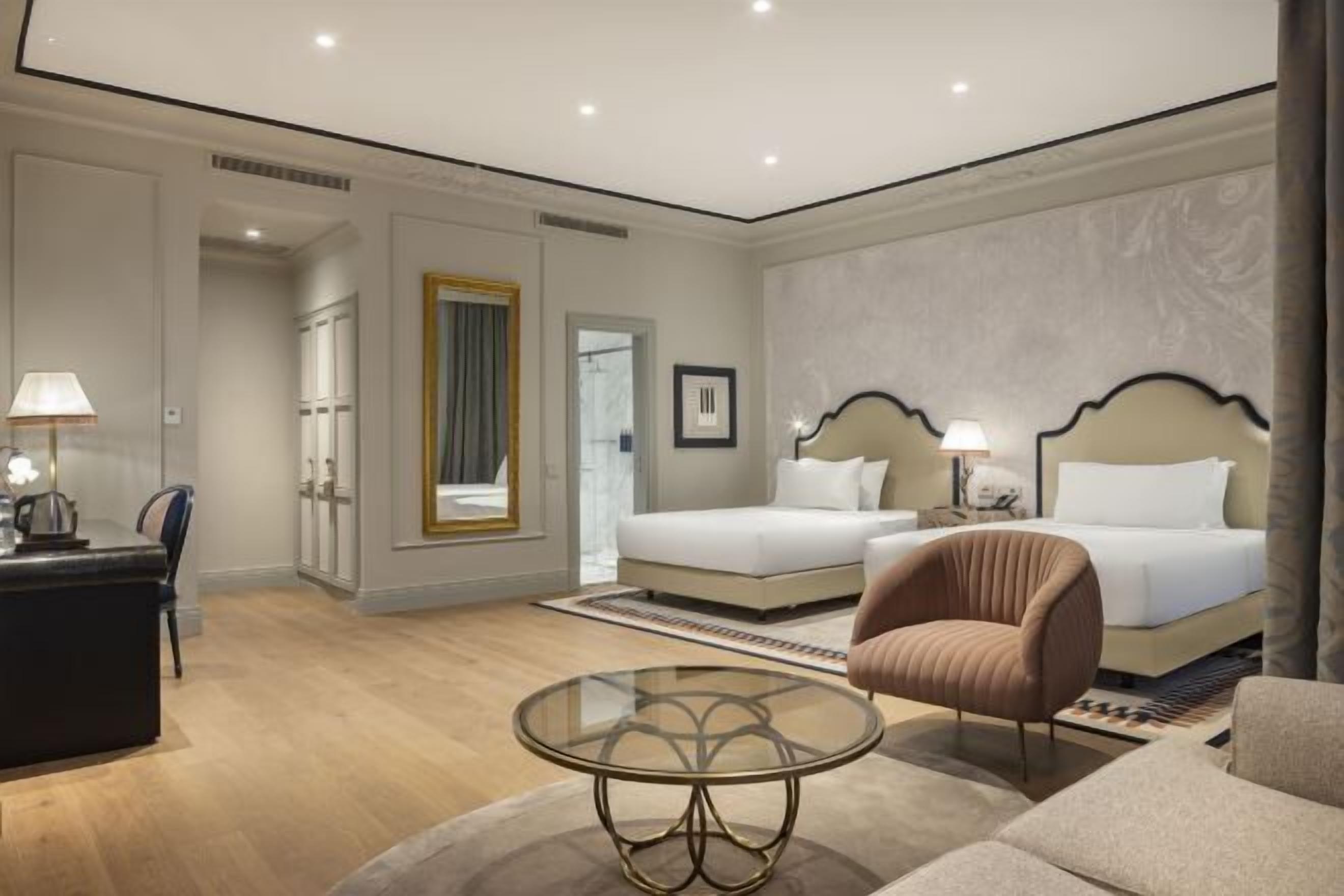 이집트산 면 시트, 고급 침구, 오리/거위털 이불, 미니바