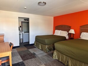 Standard Room, 2 Queen Beds | 1 bedroom, desk, blackout drapes, iron/ironing board - Gateway Lodge (Rifle)