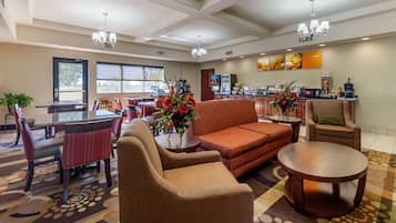 Free buffet breakfast