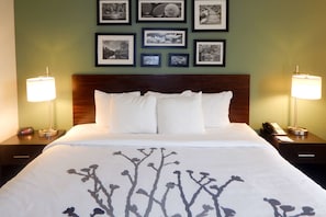 Premium bedding, desk, iron/ironing board, free cots/infant beds - Sleep Inn & Suites Evergreen I-65 (Evergreen)