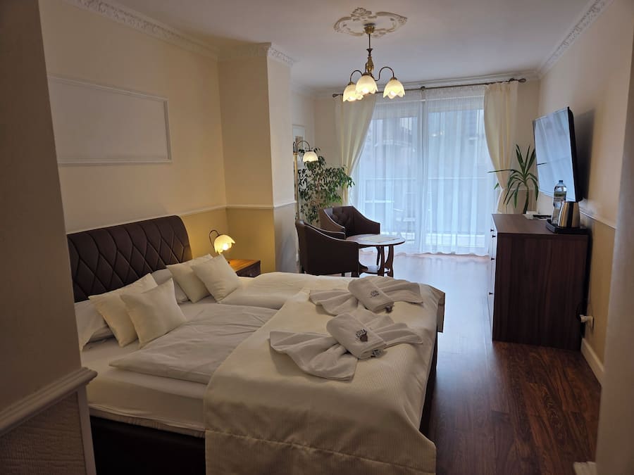 Double Room | In-room safe, individually decorated, blackout drapes, soundproofing