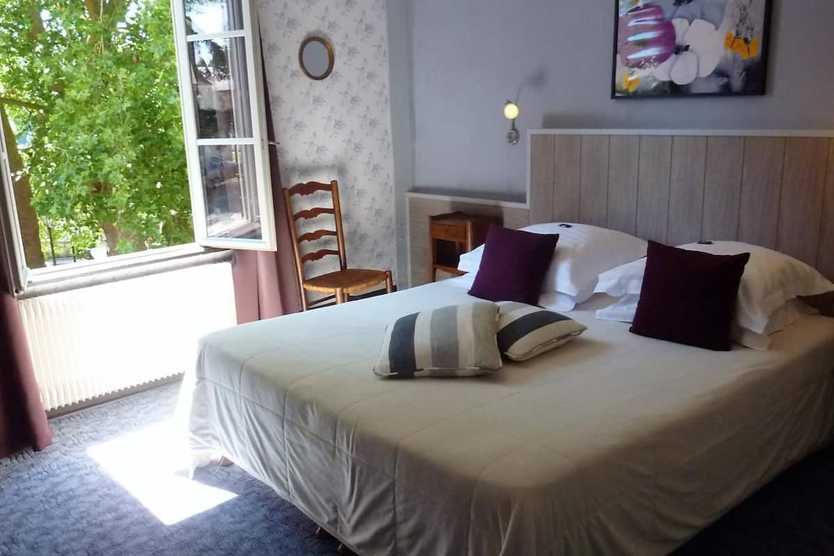 Habitación doble Confort | Wifi gratis, ropa de cama y acceso para silla de ruedas