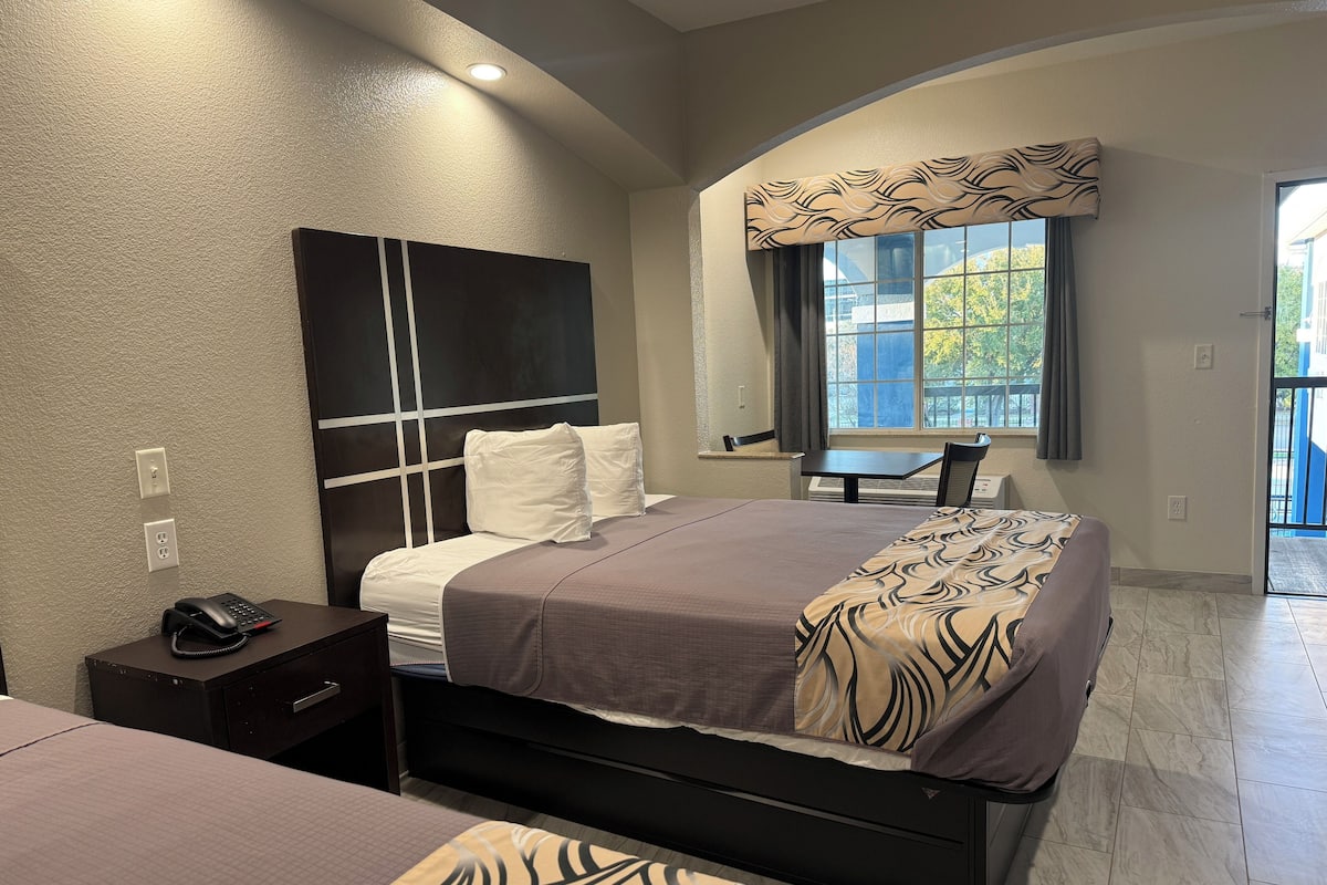 In-room safe, desk, blackout curtains, soundproofing