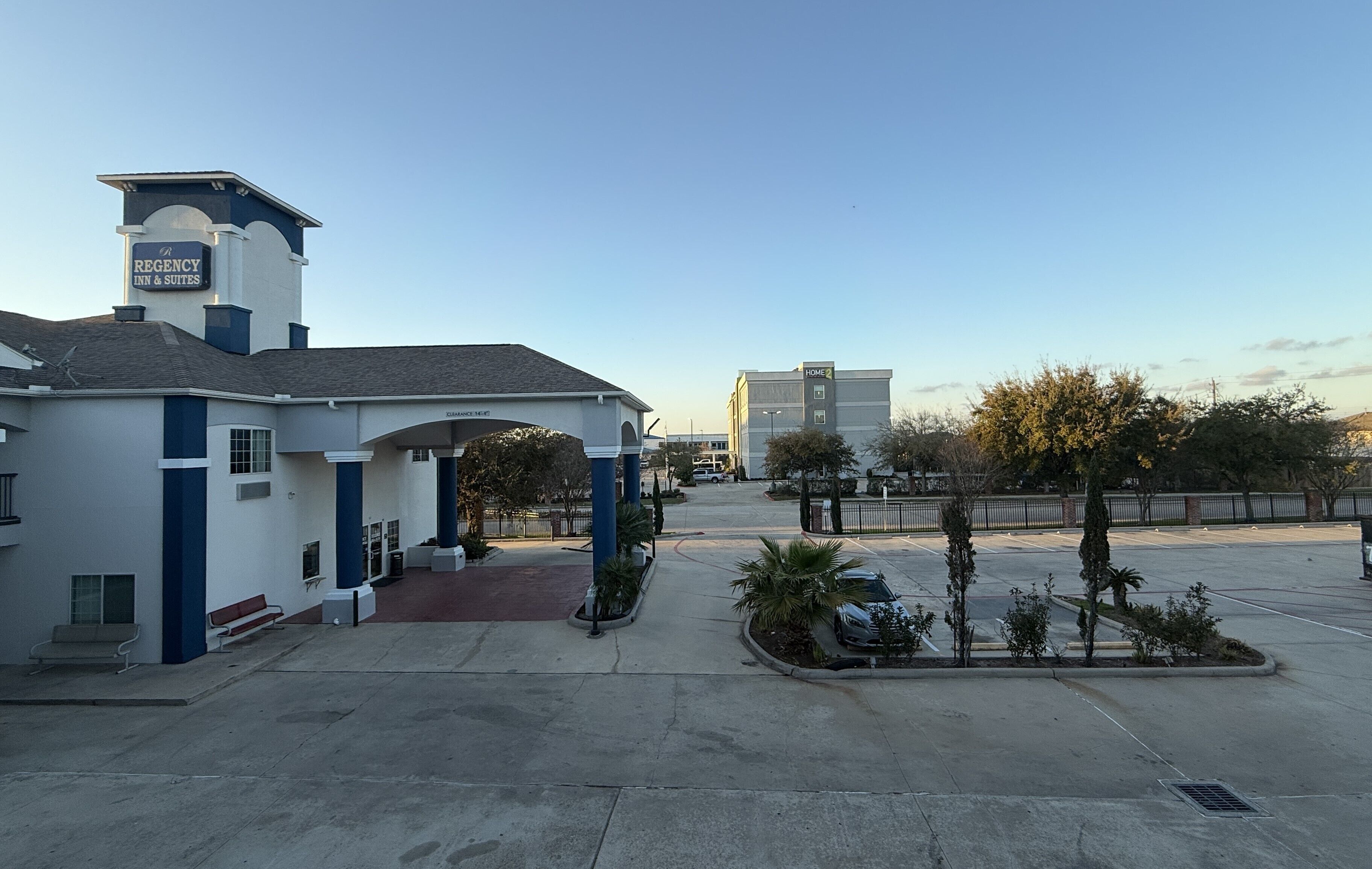 Façade de l’hébergement