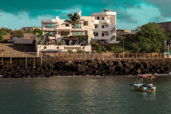 Fassade der Unterkunft