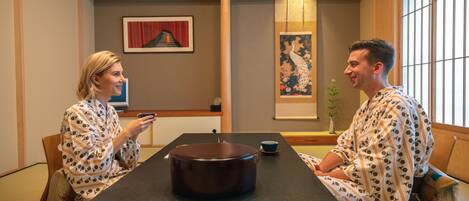 Japanese Standard Room | 1 bedroom, premium bedding, in-room safe, individually decorated