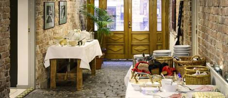 Petit déjeuner buffet