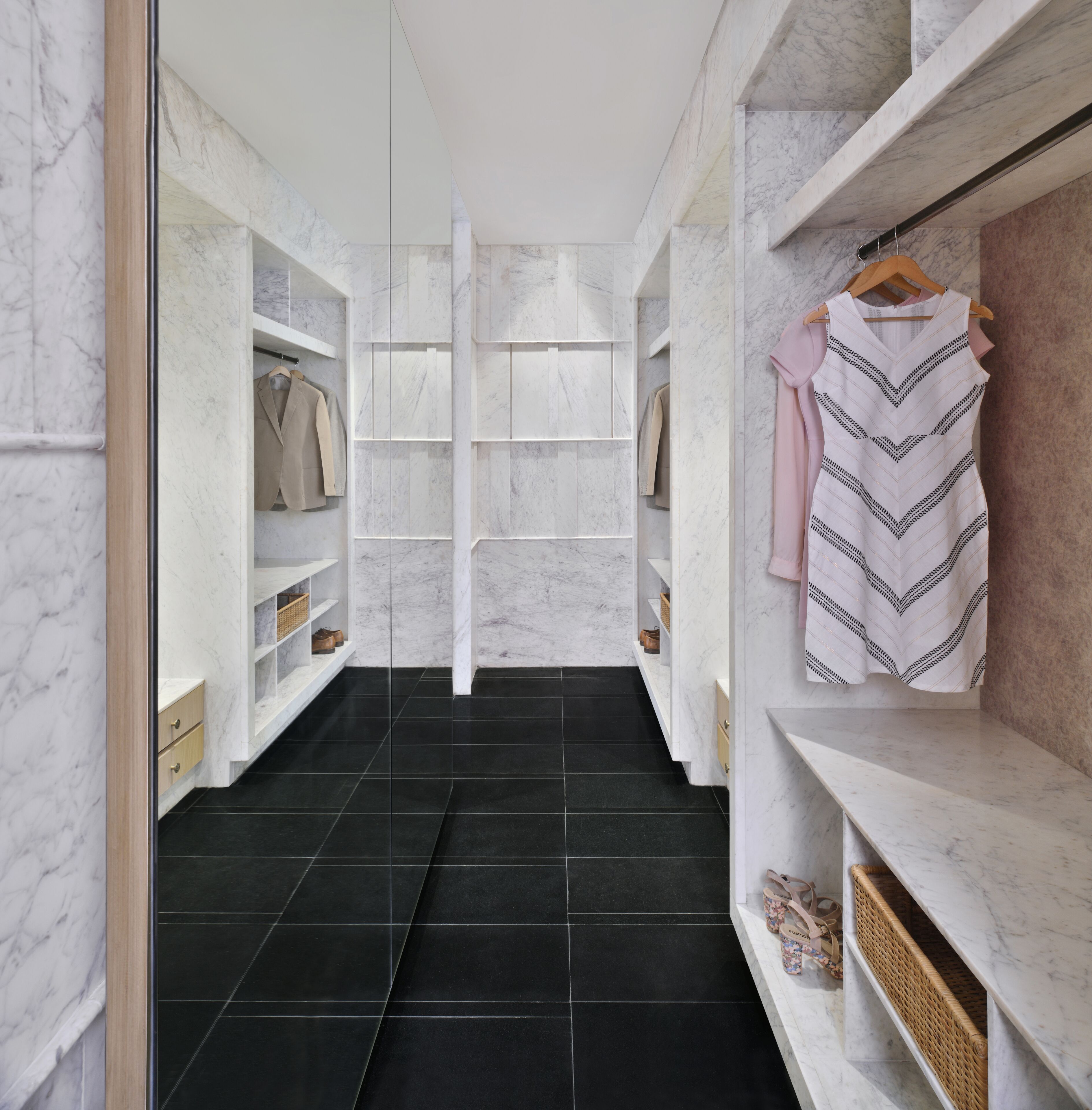 presidential villa with private pool | bathroom | separate bathtub and shower, deep-soaking bathtub, designer toiletries