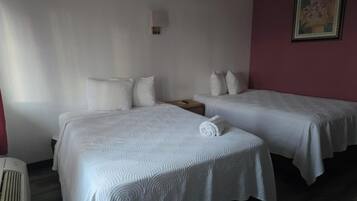 Room, 2 Queen Beds, Non Smoking | 1 bedroom, premium bedding, desk, free wired internet