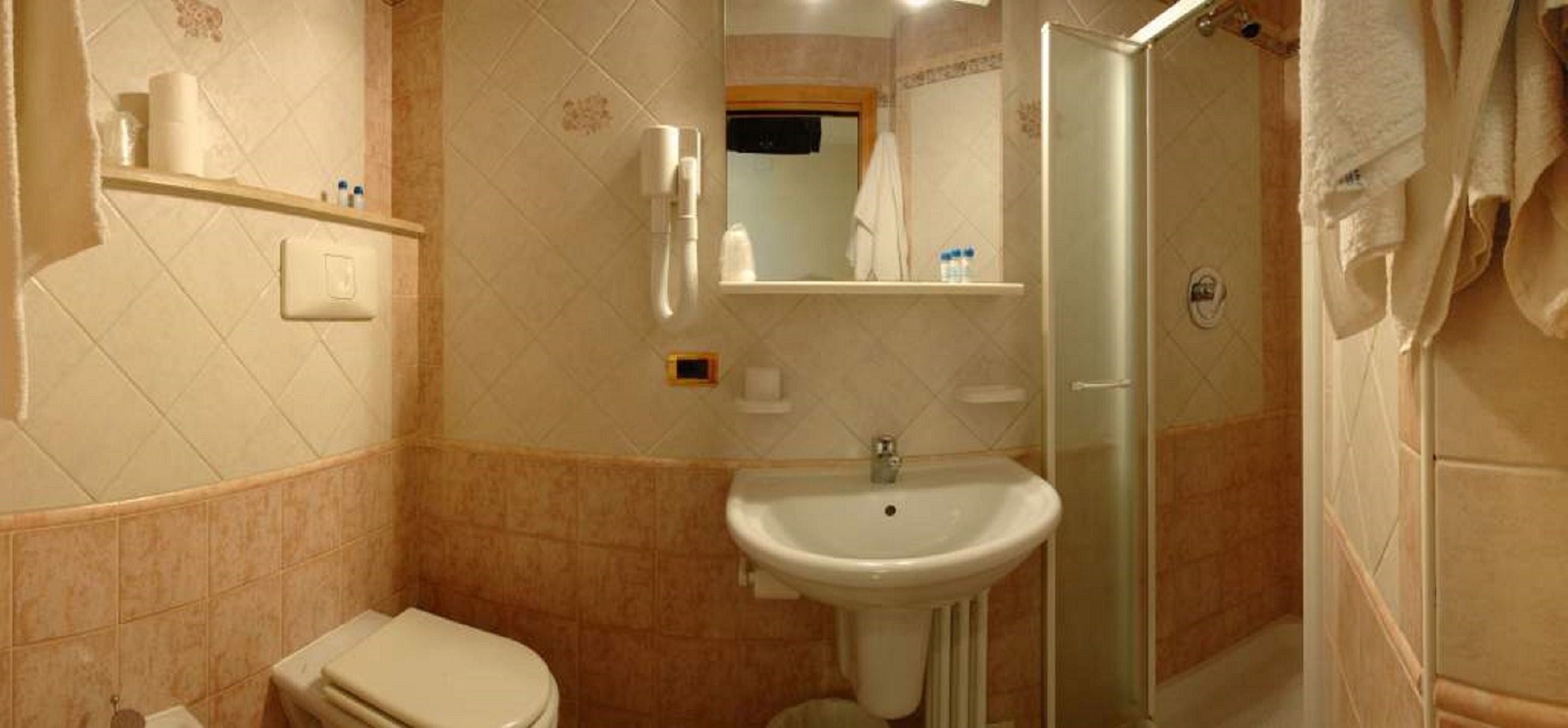 single room | bathroom | shower, free toiletries, hair dryer, bidet