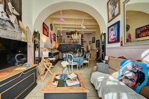 Sala de estar en el lobby