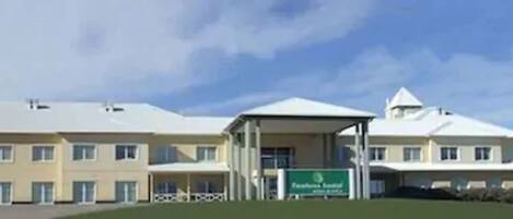 Fassade der Unterkunft