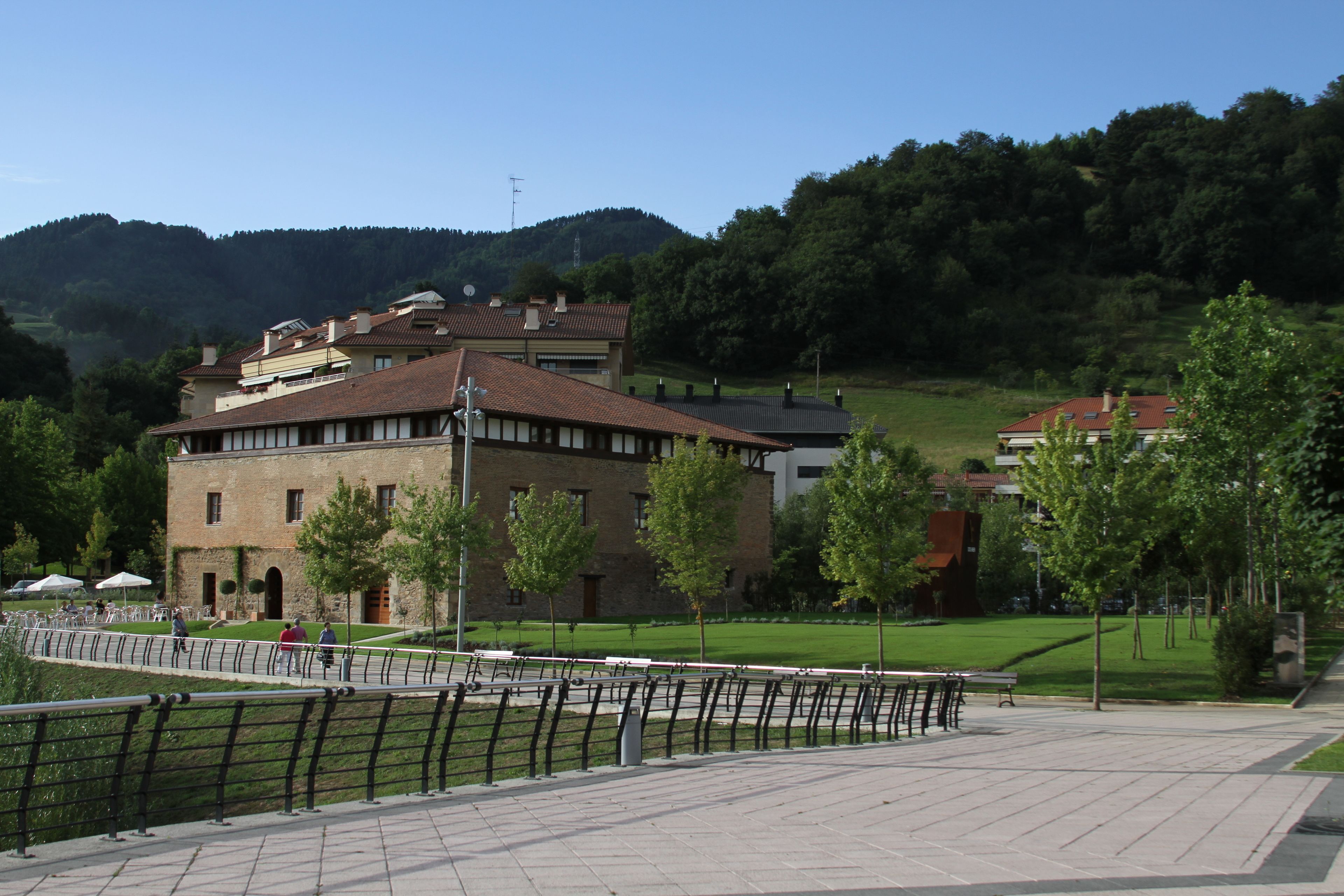 Façana frontal de l'allotjament