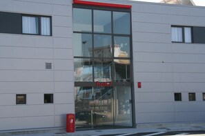 Entrée de l’hébergement