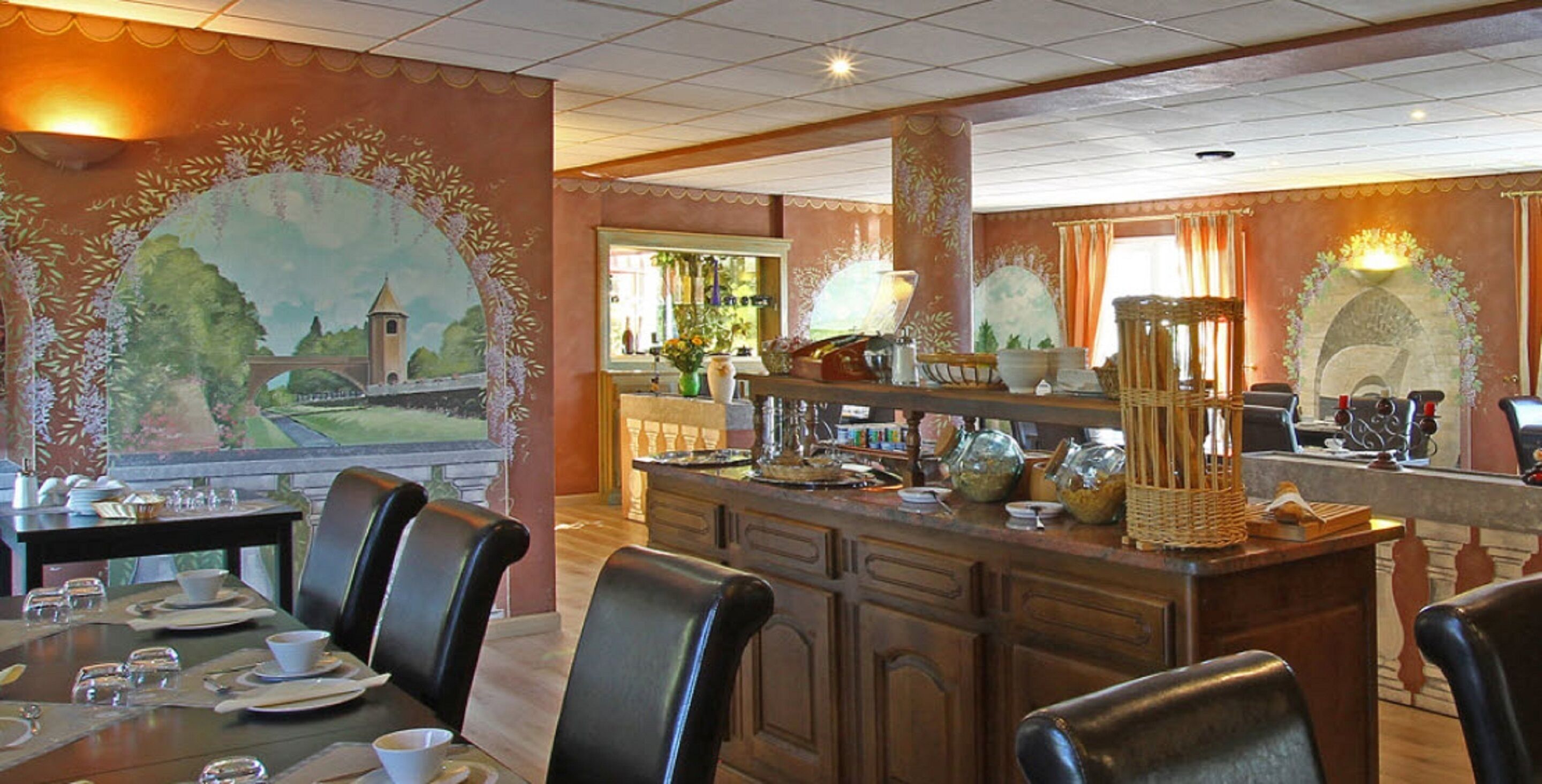 daily buffet breakfast (eur 12 per person)