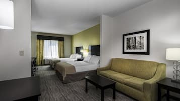 In-room safe, desk, iron/ironing board, cots/infant beds