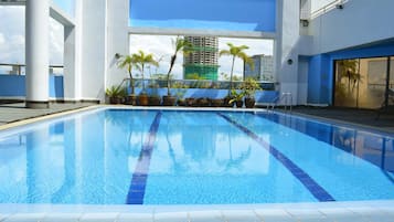 Seasonal outdoor pool