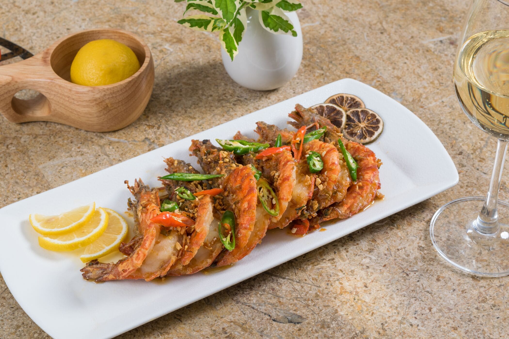 breakfast, lunch and dinner served