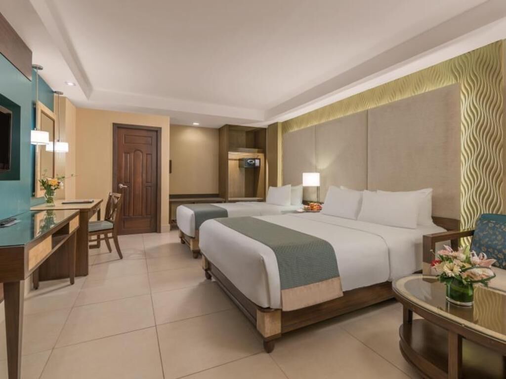 In-room safe, desk, iron/ironing board, rollaway beds