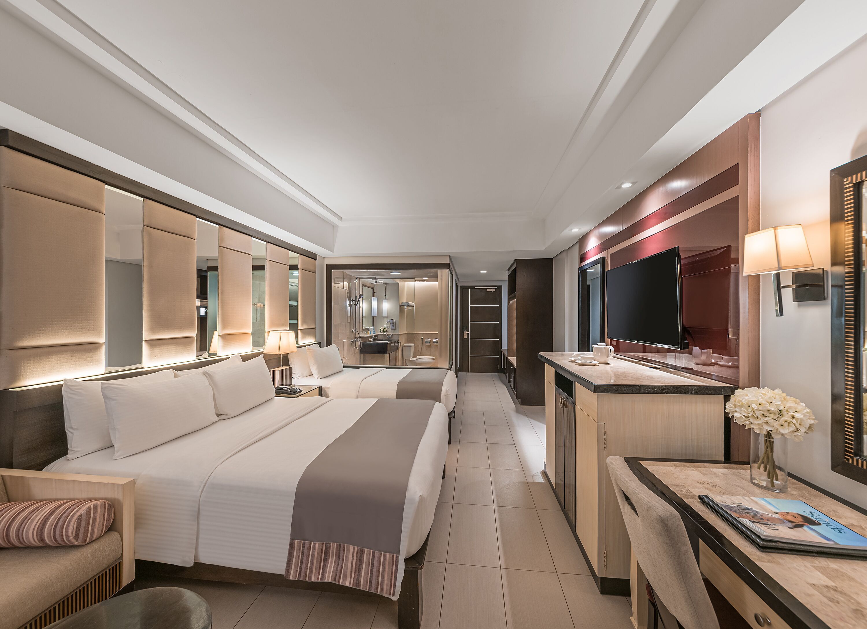 In-room safe, desk, iron/ironing board, rollaway beds