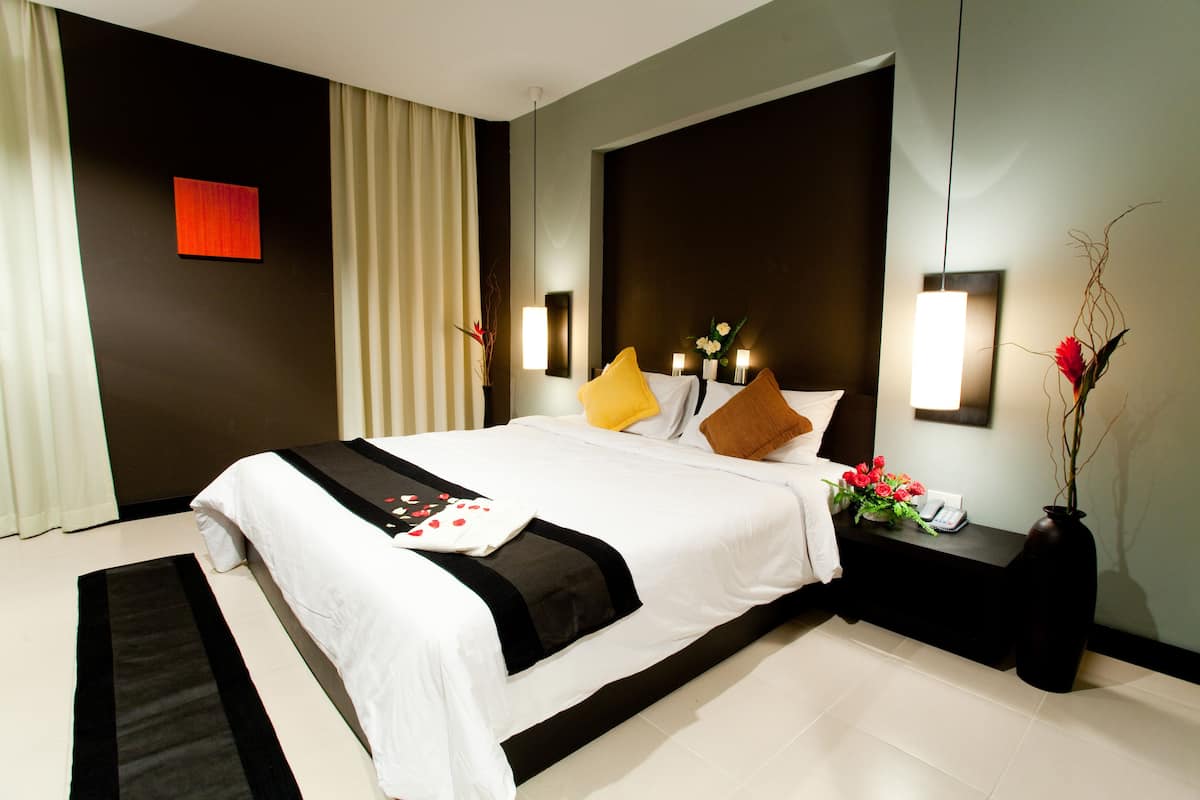 Standaard kamer | 1 slaapkamer, een minibar, een kluis op de kamer